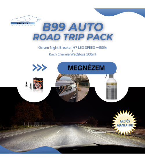 Legális H7 LED Road Trip Pack